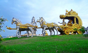 The chariot of Arjuna