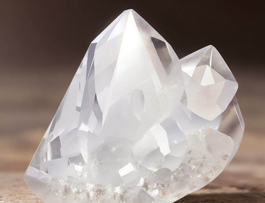 clear-quartz crystal